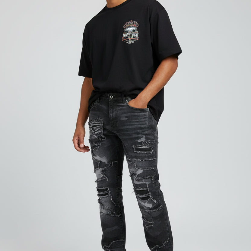 Mens stack jeans - Winniesboutique Llc