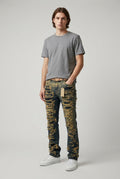 ripped stack jeans