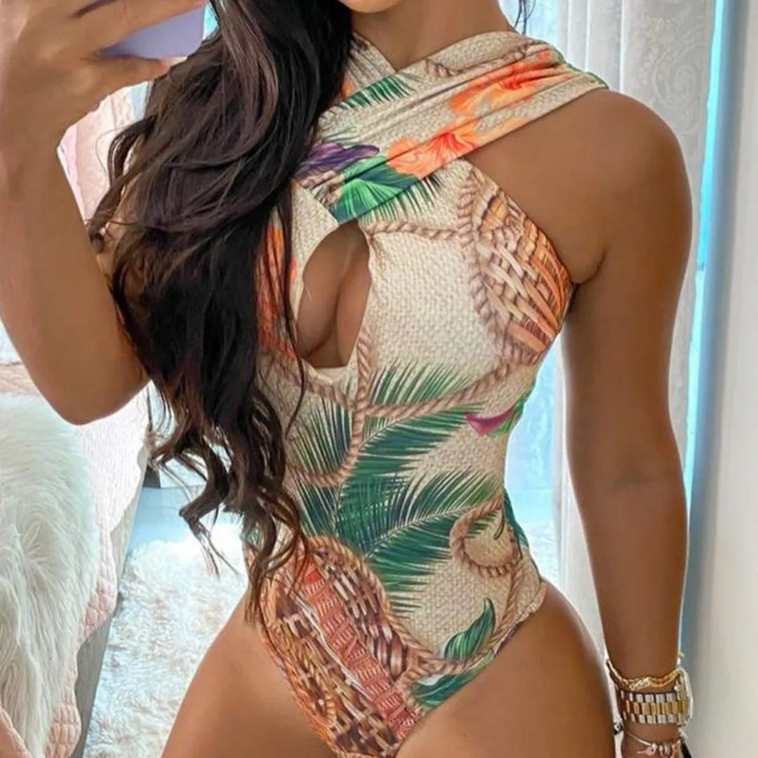 Coastal Luxe Monokini — Style 1