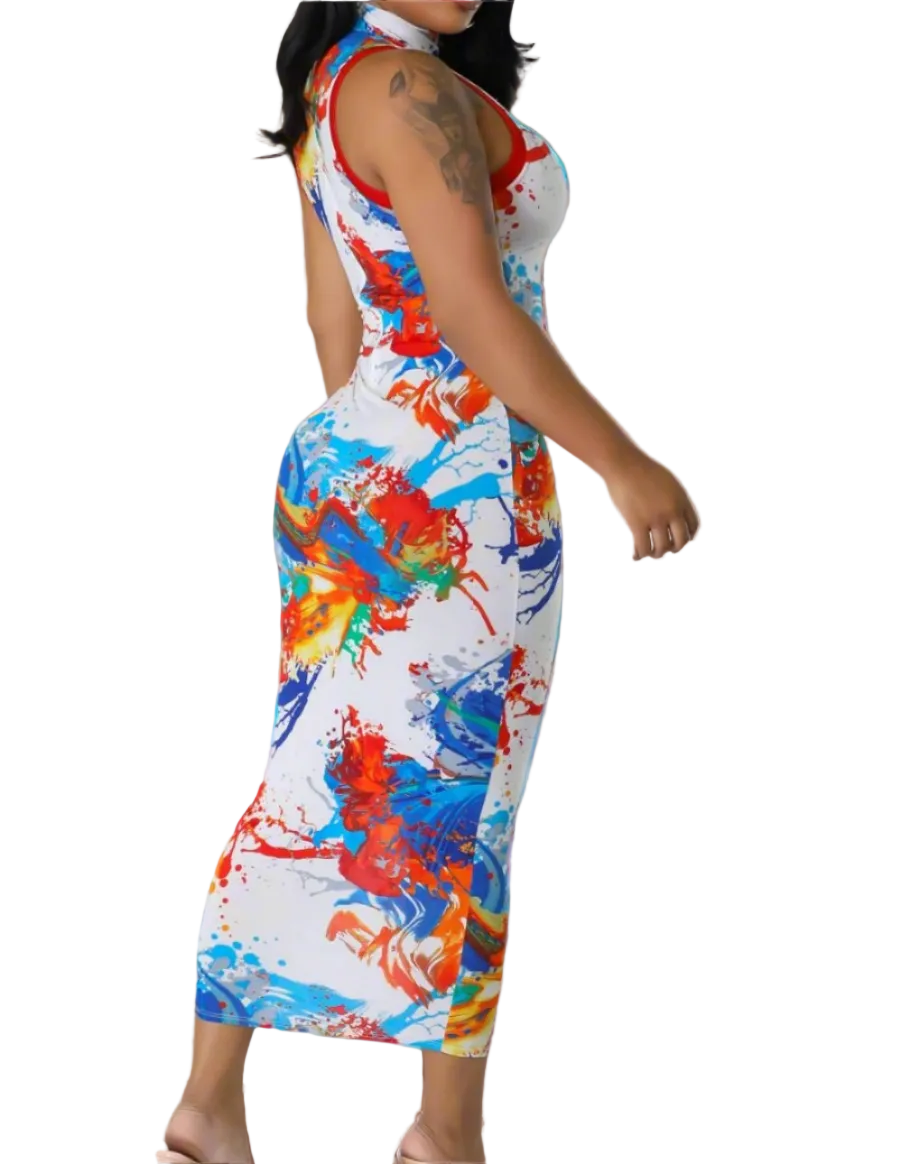 Statement Mini Dress