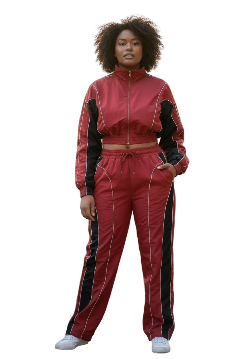 Windbreaker Two-Piece Pants Set
