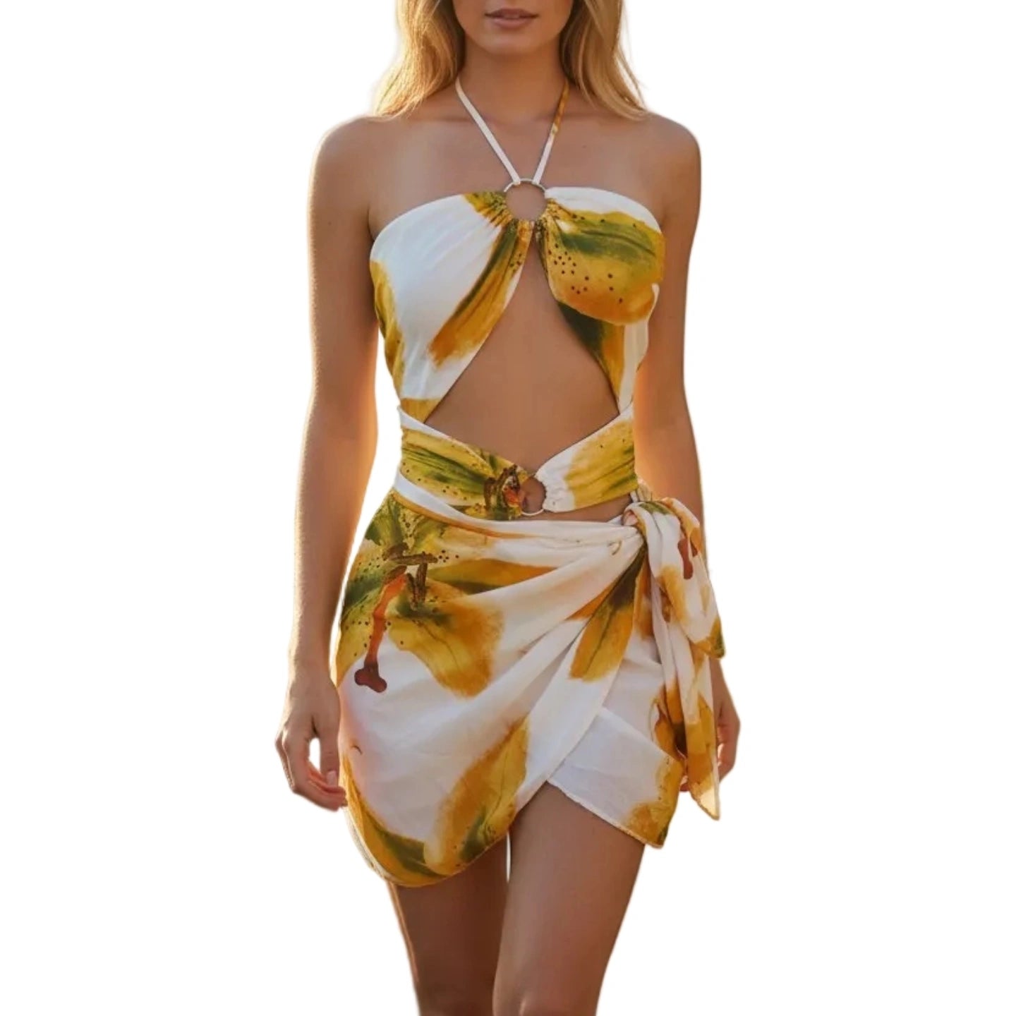 Coastal Luxe Monokini — Style 2