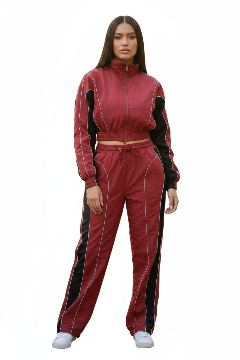 Windbreaker Two-Piece Pants Set